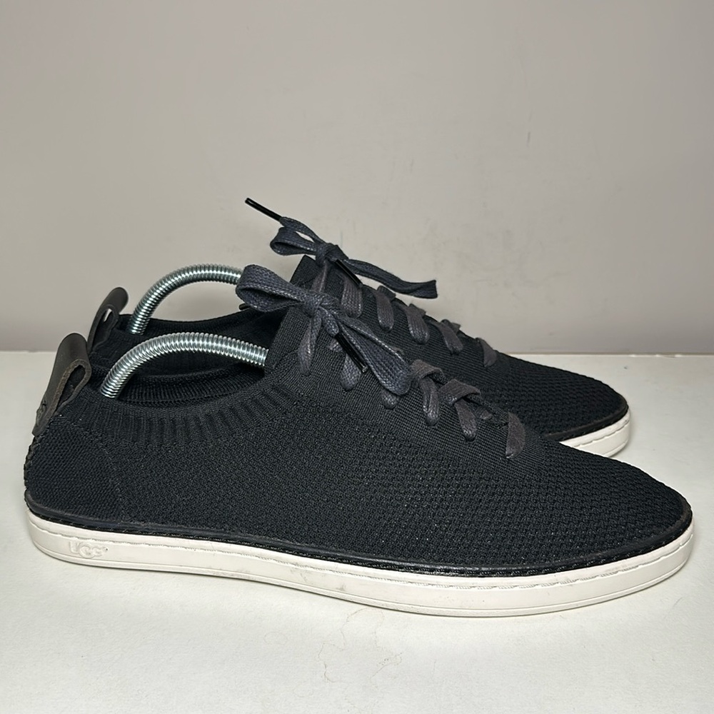 Ugg Sidney black lace up sneakers